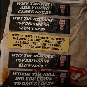 Funny Movie Bumper Stickers